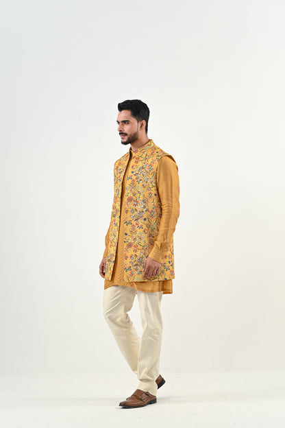 M HIGHLIGHTED HALF JACKET SET