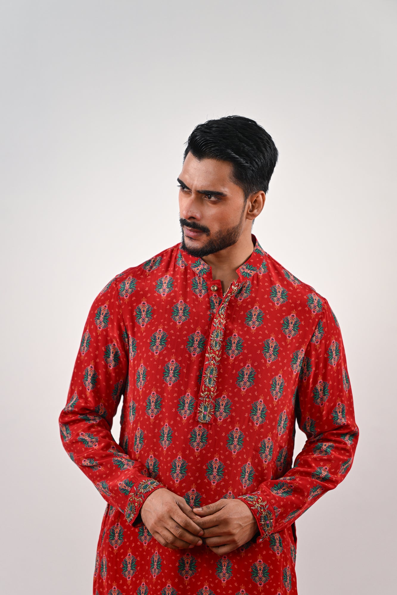 S PRINTED KURTA SET