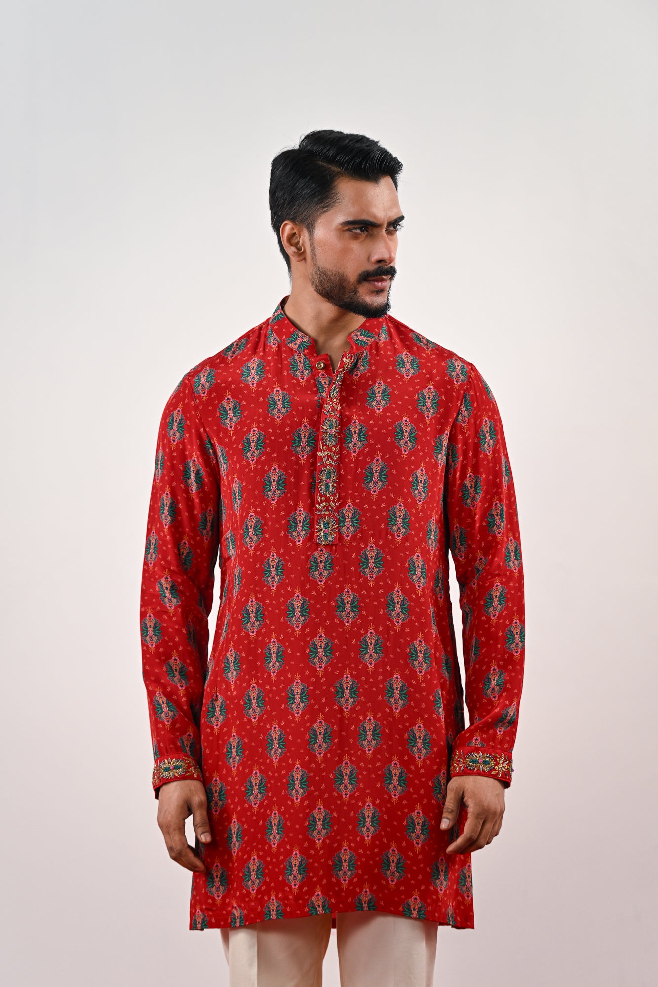 S PRINTED KURTA SET