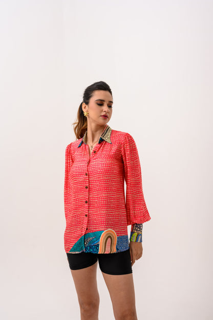 OUR CORAL SHIRT