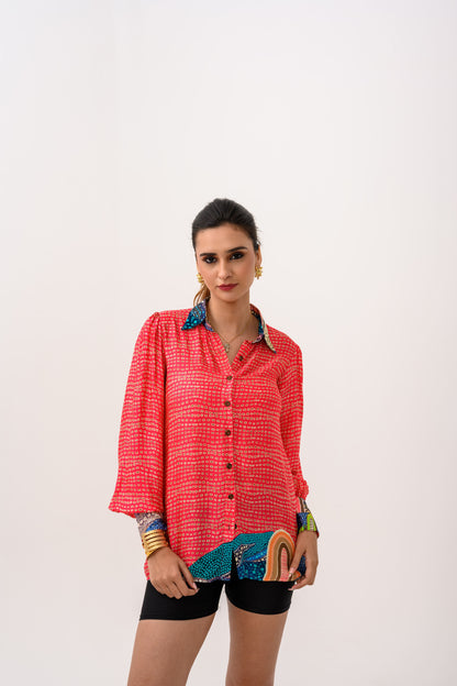 OUR CORAL SHIRT