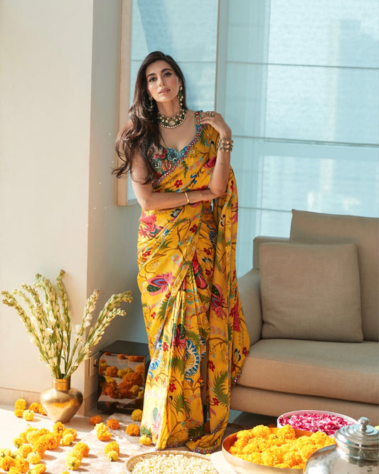 Tuscan Saree