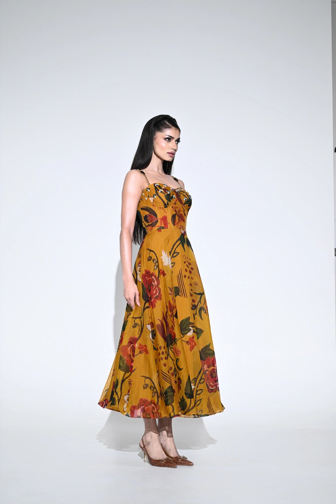 SCARLET BUTTERFLY DRESS
