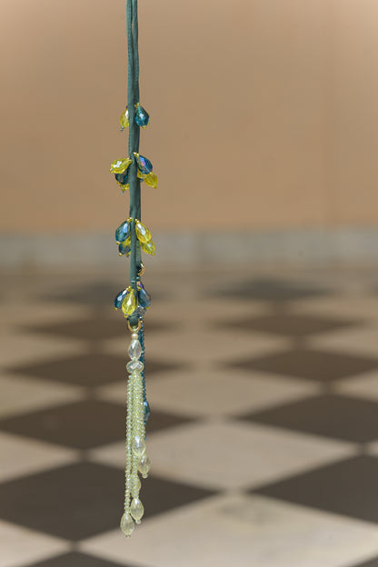 IRIS MIST THREAD WORK HIGHLIGHT POTLI
