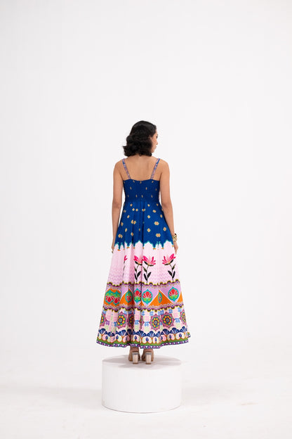 Blue Lotus Kalidar Dress