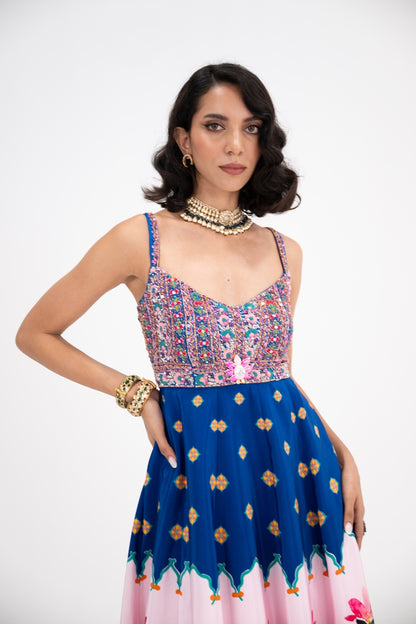 Blue Lotus Kalidar Dress