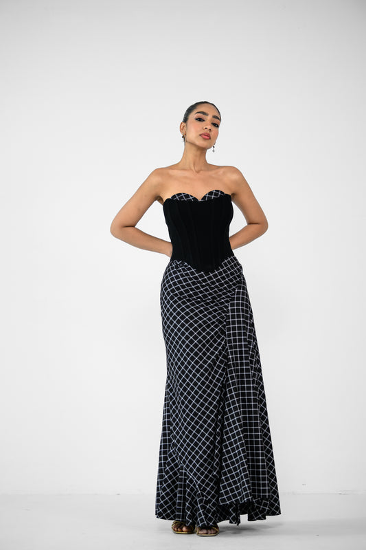 aurora corset skirt set