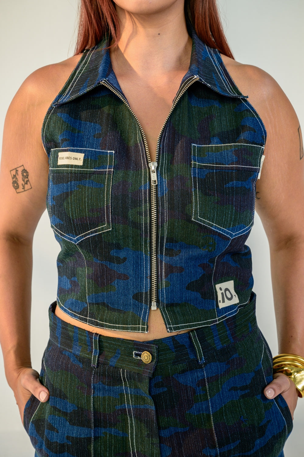 Military Vest With Military Pants