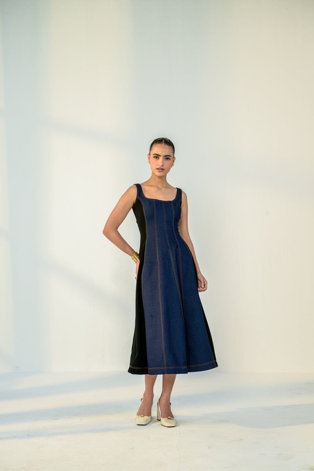 Amelia Panel Dress