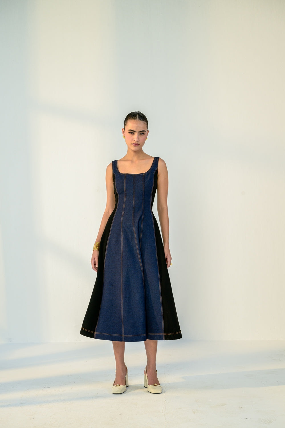 Amelia Panel Dress