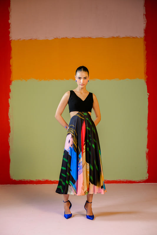 Celina Cut Out Maxi Dress