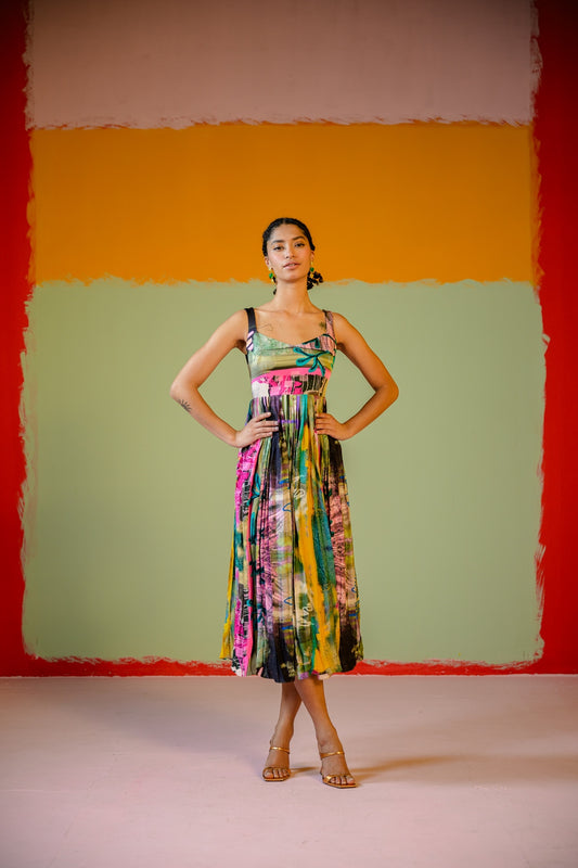 Mint Forest Maxi Dress