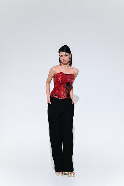 SCARLET CORSET SET