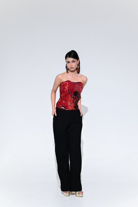 SCARLET CORSET SET