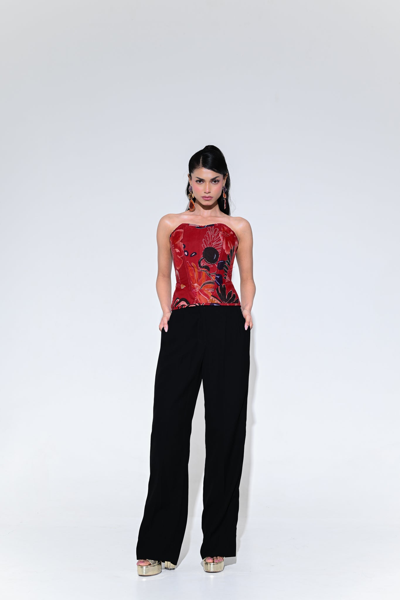 SCARLET CORSET SET