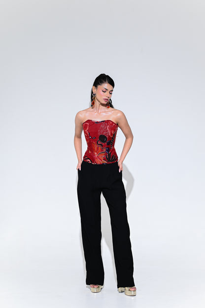 SCARLET CORSET SET