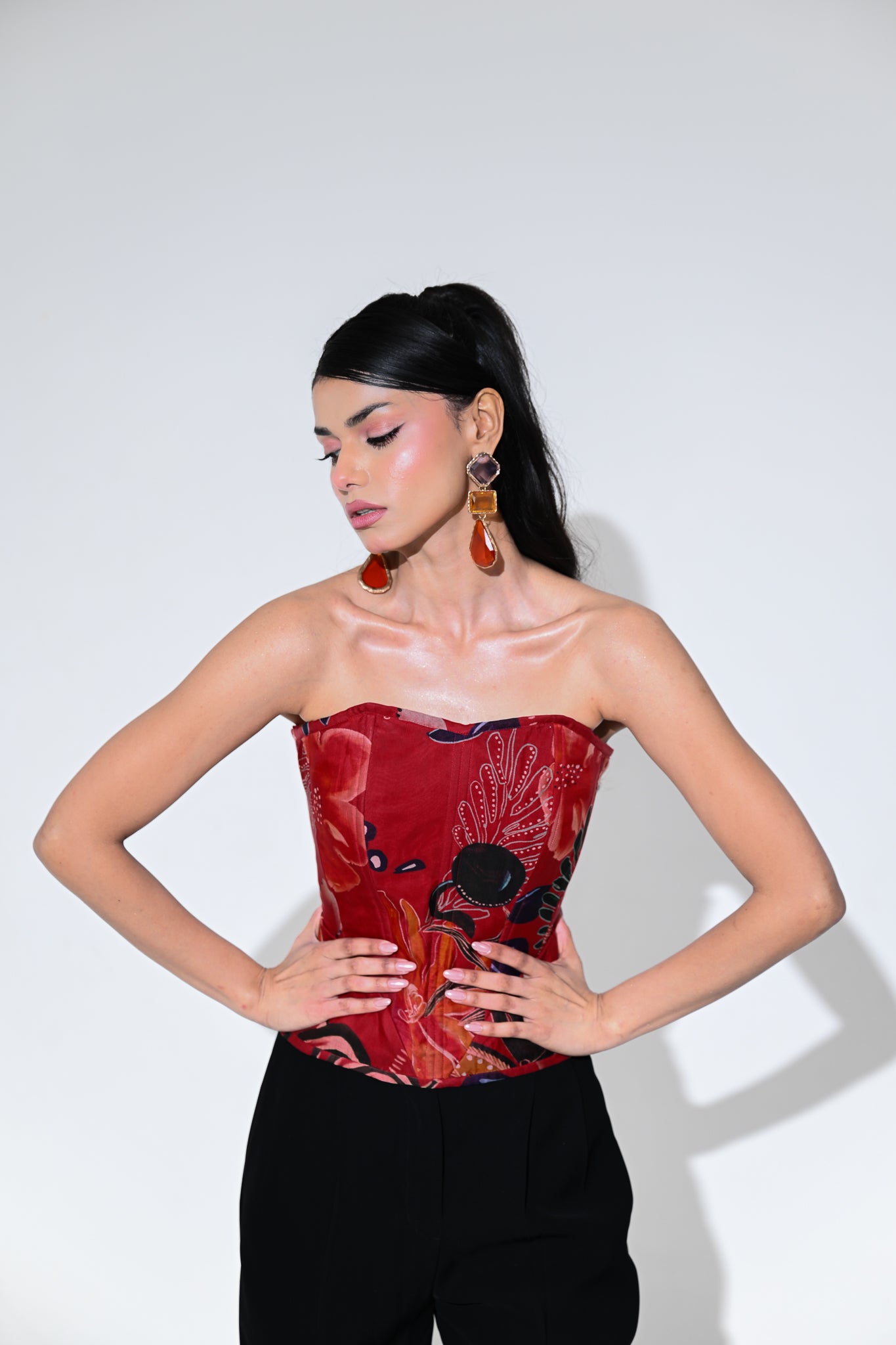 SCARLET CORSET SET