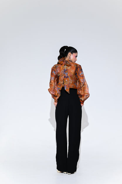 AMBER BLOOM SHIRT PANT SET