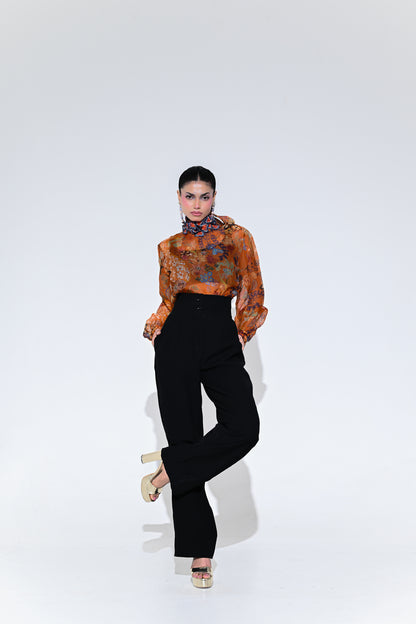 AMBER BLOOM SHIRT PANT SET