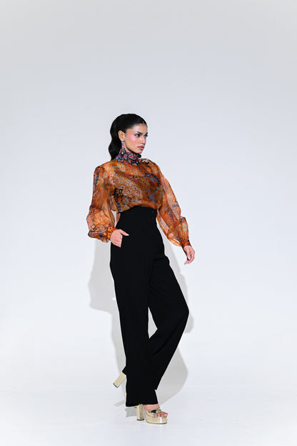 AMBER BLOOM SHIRT PANT SET