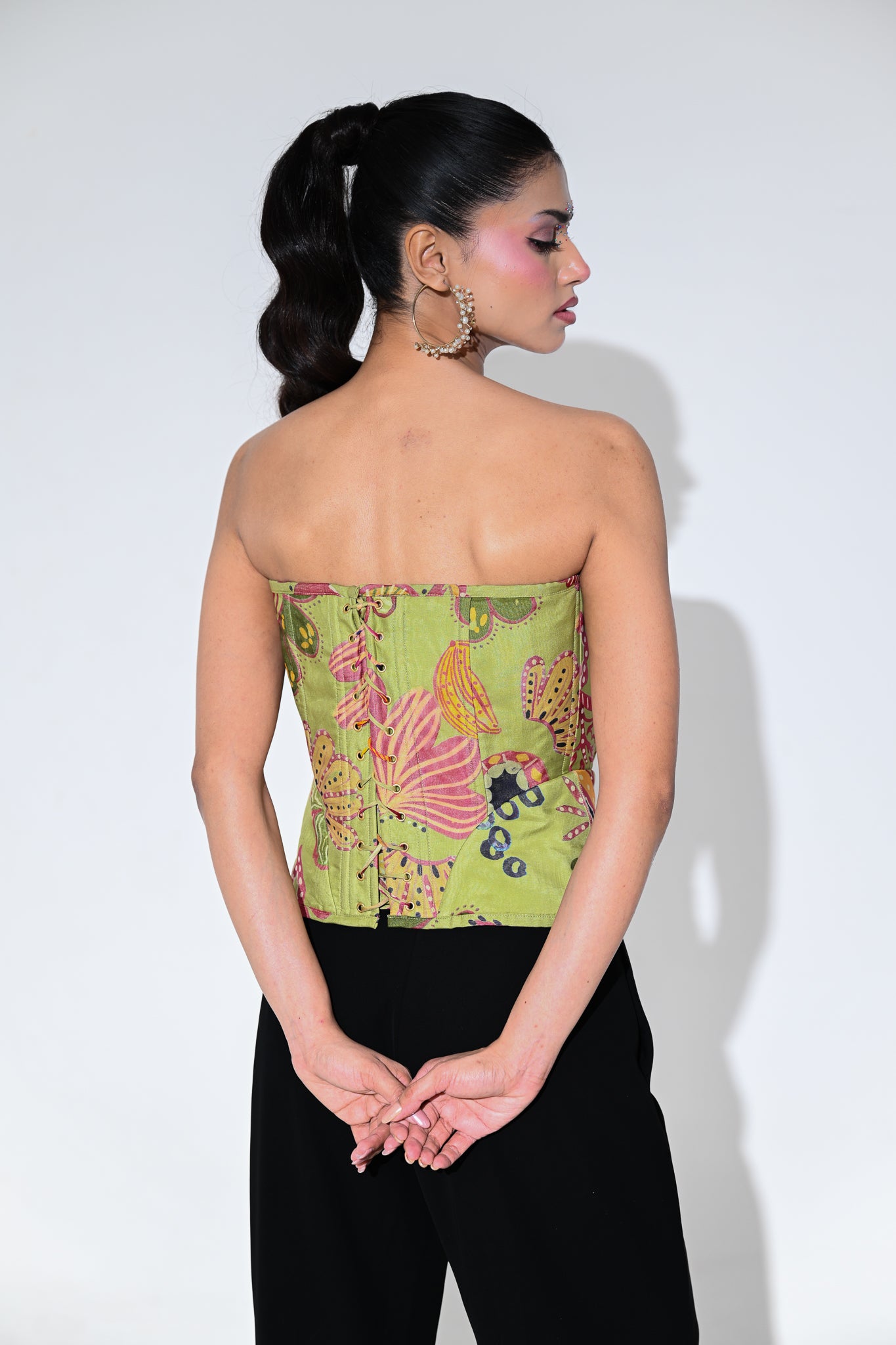 OLIVE BLOOM CORSET
