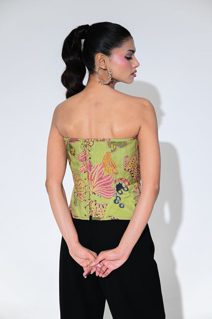 OLIVE BLOOM CORSET